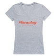 thumbnail image 1 of W Republic 555-534-HGY-02 Macaulay Honors College Script T-Shirt, Heather Grey - Medium, 1 of 1