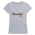 thumbnail image 1 of W Republic 555-667-HGY-03 Quincy University Hawks Script T-Shirt, Heather Grey - Large, 1 of 1