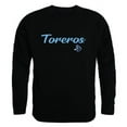 thumbnail image 1 of W Republic 556-197-BLK-04 University of San Diego Mens Script Crewneck T-Shirt, Black - Extra Large, 1 of 1