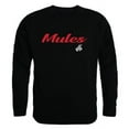 thumbnail image 1 of W Republic 556-209-BLK-04 University of Central Missouri Mens Script Crewneck T-Shirt, Black - Extra Large, 1 of 1