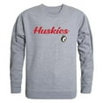 thumbnail image 1 of W Republic 556-226-HGY-05 Northeastern University Mens Script Crewneck T-Shirt, Heather Gray - 2XL, 1 of 1
