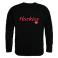 thumbnail image 1 of W Republic 556-237-BLK-01 Saint Cloud State University Mens Script Crewneck T-Shirt, Black - Small, 1 of 1