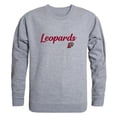 thumbnail image 1 of W Republic 556-323-HGY-04 Men Lafayette Leopards Script Crew Fleece, Heather Grey - Extra Large, 1 of 1