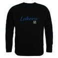 thumbnail image 1 of W Republic 556-325-BLK-03 Men Lake Superior State University Lakers Script Crew Fleece, Black - Large, 1 of 1
