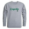 thumbnail image 1 of W Republic 556-332-HGY-03 Men Loyola Maryland Greyhounds Script Crew Fleece, Heather Grey - Large, 1 of 1