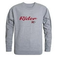 thumbnail image 1 of W Republic 556-368-HGY-01 Men Rider University Broncos Script Crew Fleece, Heather Grey - Small, 1 of 1