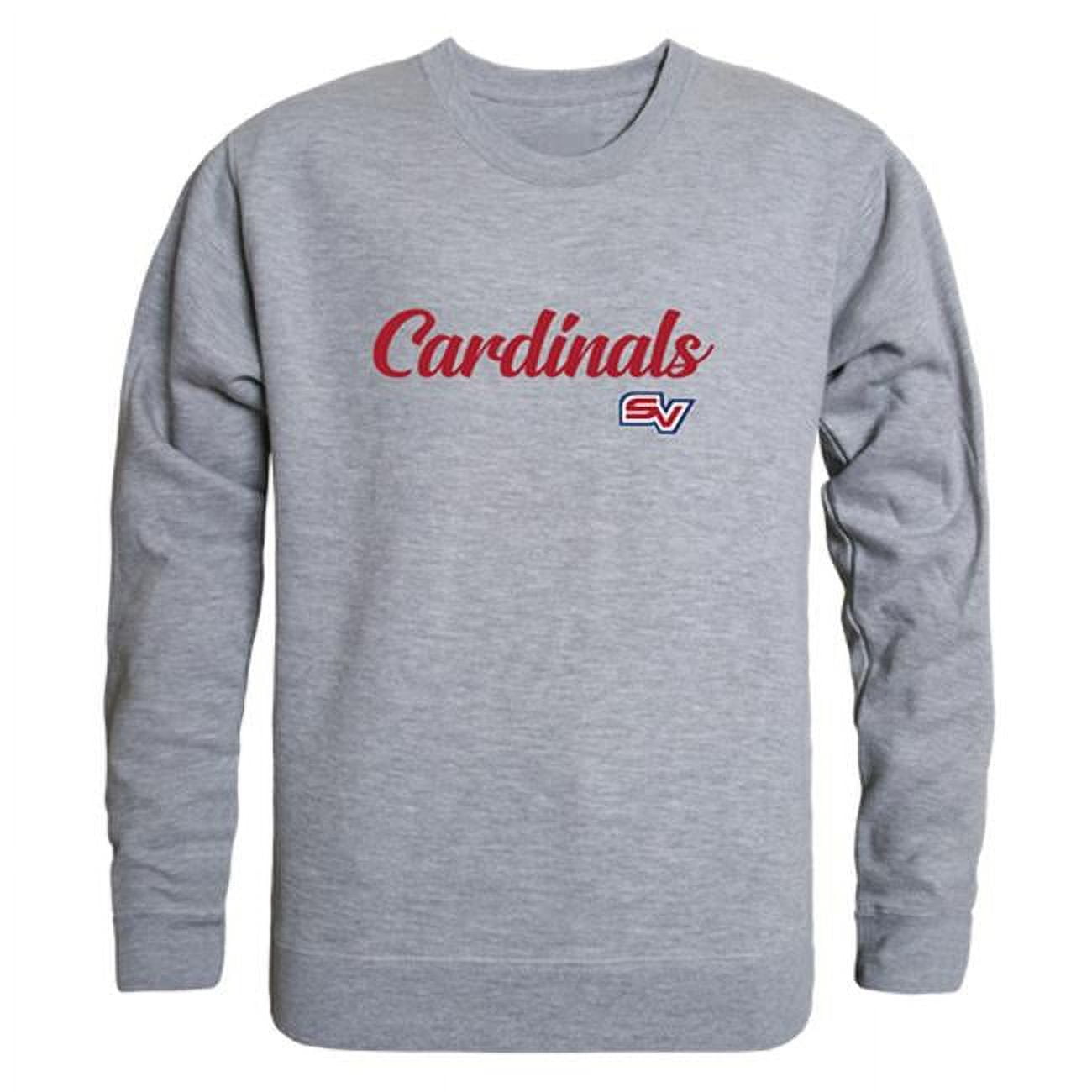 W Republic 556 373 BLK 05 Men Saginaw Valley State Cardinals Script Crew Fleece Black 2XL Walmart