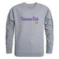 thumbnail image 1 of W Republic 556-391-HGY-01 Men Tennessee Tech Golden Eagles Script Crew Fleece, Heather Grey - Small, 1 of 1