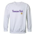 thumbnail image 1 of W Republic 556-391-WHT-03 Men Tennessee Tech Golden Eagles Script Crew Fleece, White - Large, 1 of 1