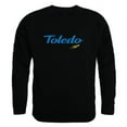 thumbnail image 1 of W Republic 556-396-BLK-05 Men Toledo Rockets Script Crew Fleece, Black - 2XL, 1 of 1