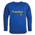 thumbnail image 1 of W Republic 556-479-RYL-03 Madonna University Crusaders Script Crewneck Sweatshirt, Royal - Large, 1 of 1