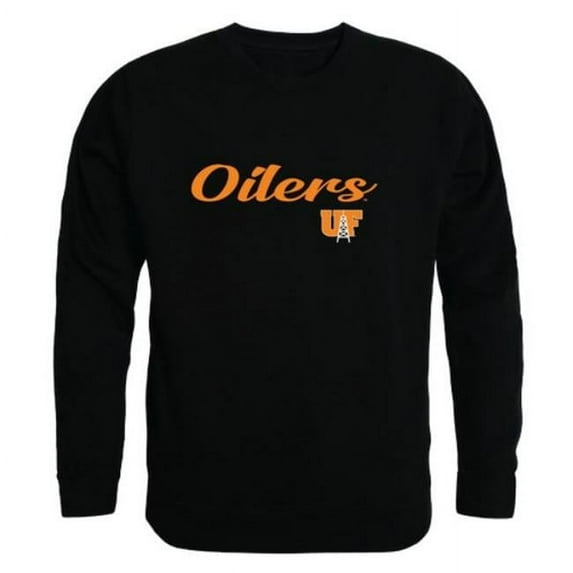 W Republic 556-518-BLK-04 University of Findlay Oilers Script Crewneck Sweatshirt, Black - Extra Large
