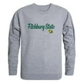 thumbnail image 1 of W Republic 556-519-HGY-02 Fitchburg State University Falcons Script Crewneck Sweatshirt, Heather Grey - Medium, 1 of 1