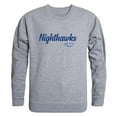 thumbnail image 1 of W Republic 556-558-HGY-01 University of North Georgia Nighthawks Script Crewneck Sweatshirt, Heather Grey - Small, 1 of 1