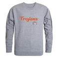 thumbnail image 1 of W Republic 556-600-HGY-01 Virginia State University Trojans Script Crewneck Sweatshirt, Heather Grey - Small, 1 of 1