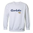 thumbnail image 1 of W Republic 556-602-WHT-04 Webster University Gorlocks Script Crewneck Sweatshirt, White - Extra Large, 1 of 1