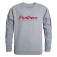 thumbnail image 1 of W Republic 556-629-HGY-01 Chapman University Panthers Script Crewneck Sweatshirt, Heather Grey - Small, 1 of 1