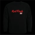 thumbnail image 1 of W Republic 556-669-BLK-04 Saint Francis University Red Flash Script Crewneck Sweatshirt, Black - Extra Large, 1 of 1