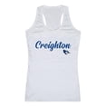 thumbnail image 1 of W Republic 557-118-WHT-03 Creighton University Womens Script Tank Top, White - Large, 1 of 1