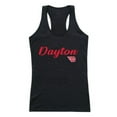thumbnail image 1 of W Republic 557-119-BLK-01 University of Dayton Womens Script Tank Top, Black - Small, 1 of 1