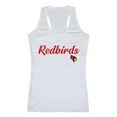 thumbnail image 1 of W Republic 557-124-WHT-02 Illinois State University Womens Script Tank Top, White - Medium, 1 of 1