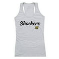 thumbnail image 1 of W Republic 557-158-HGY-01 Wichita State University Womens Script Tank Top, Heather Gray - Small, 1 of 1