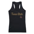 thumbnail image 1 of W Republic 557-181-BLK-02 Texas State University Womens Script Tank Top, Black - Medium, 1 of 1