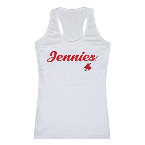 W Republic 557-209-WHT-05 Women Central Missouri Mules Script Tank T-Shirt, White - 2XL