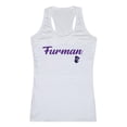 thumbnail image 1 of W Republic 557-220-WHT-05 Women Furman University Script Tank T-Shirt, White - 2XL, 1 of 1