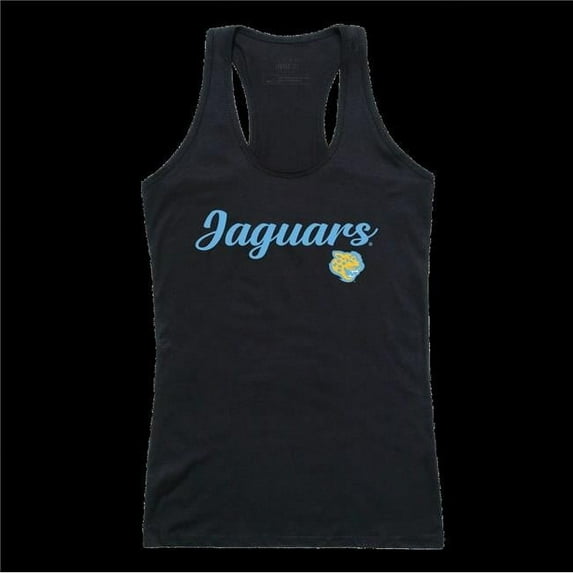 W Republic 557-235-BK2-01 Southern University Jaguars Script Tank Top, Black - Small