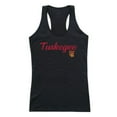 thumbnail image 1 of W Republic 557-240-BLK-03 Women Tuskegee Golden Tigers Script Tank T-Shirt, Black - Large, 1 of 1