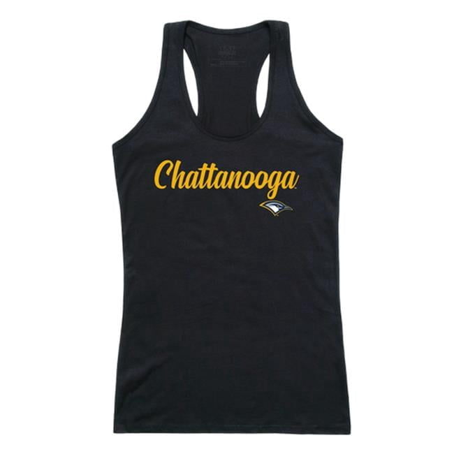 Chattanooga Script Lettering W Republic 557-246-BLK-04 Women Tennessee Chattanooga Mocs Script Tank ...
