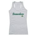 thumbnail image 1 of W Republic 557-259-HGY-02 Women University of Alaska Anchorage Seawolves Script Tank T-Shirt, Heather Grey - Medium, 1 of 1