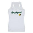 thumbnail image 1 of W Republic 557-271-WHT-03 Women College At Brockport Script Tank T-Shirt, White - Large, 1 of 1