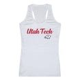 thumbnail image 1 of W Republic 557-291-WT2-04 Utah Tech University Trailblazers Script Tank Top, White - Extra Large, 1 of 1