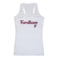 thumbnail image 1 of W Republic 557-305-WHT-02 Women Fordham Rams Script Tank T-Shirt, White - Medium, 1 of 1
