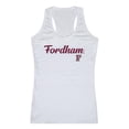 thumbnail image 1 of W Republic 557-305-WHT-04 Women Fordham Rams Script Tank T-Shirt, White - Extra Large, 1 of 1