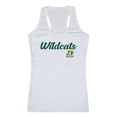 thumbnail image 1 of W Republic 557-357-WHT-01 Northern Michigan University Script Tank Top for Women, White - Small, 1 of 1