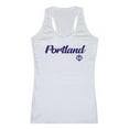thumbnail image 1 of W Republic 557-363-WHT-05 University of Portland Script Tank Top for Women, White - 2XL, 1 of 1