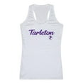 thumbnail image 1 of W Republic 557-389-WHT-01 Tarleton State University Script Tank Top for Women, White - Small, 1 of 1