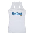 thumbnail image 1 of W Republic 557-437-WHT-04 Fort Lewis College Script Tank Top for Women, White - Extra Large, 1 of 1