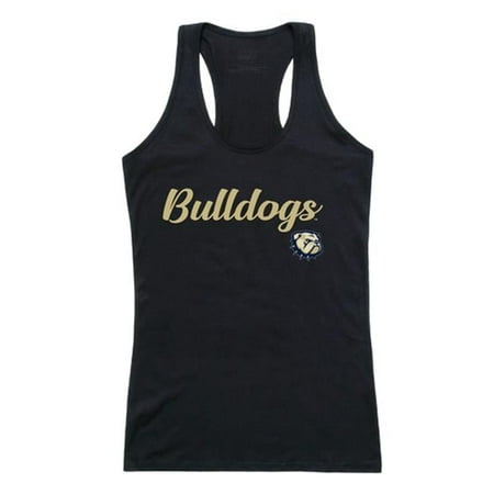 W Republic 557-488-BLK-05 Wingate University Bulldogs Script Tank Top, Black - 2XL