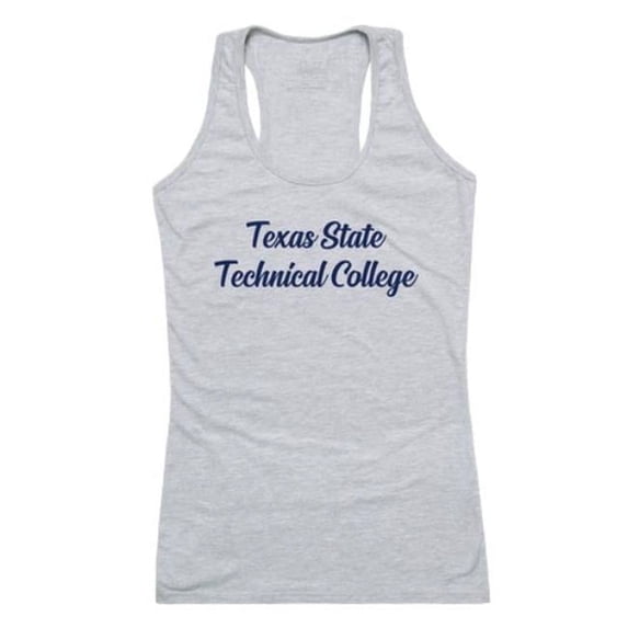 W Republic 557-677-HGY-03 Texas State University Technical Script Tank Top, Heather Grey - Large