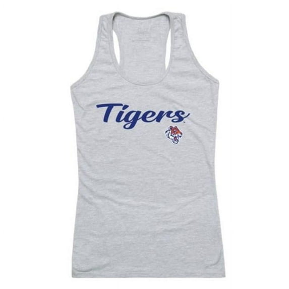 W Republic 557-697-HGY-03 Savannah State University Tigers Script Tank Top, Heather Grey - Large
