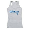 thumbnail image 1 of W Republic 557-713-HGY-04 University of West Georgia Wolves Wolves Script Tank Top, Heather Grey - Extra Large, 1 of 1