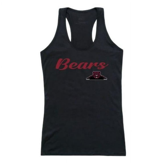 W Republic 557-726-BLK-05 Shaw University Bears Script Tank Top, Black - 2XL