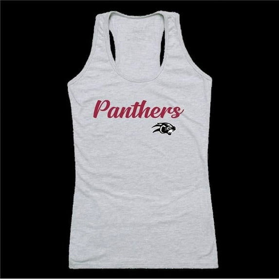 W Republic 557-729-HGY-01 Virginia Union University Panthers Script Tank Top, Heather Grey - Small