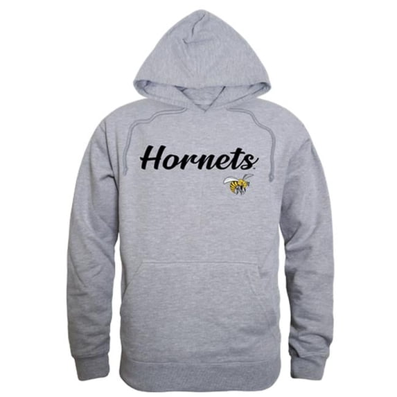 W Republic 558-102-HGY-03 Alabama State University Script Hoodie, Heather Grey - Large