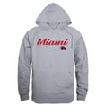 thumbnail image 1 of W Republic 558-131-HGY-05 Miami University Script Hoodie, Heather Grey - 2XL, 1 of 1
