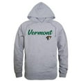 thumbnail image 1 of W Republic 558-155-HGY-01 Men Vermont Catamounts Script Hoodie, Heather Grey - Small, 1 of 1